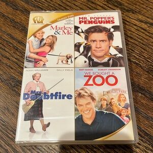 Fox family DVDs new  Jennifer Aniston, Jim Carrey, Robin Williams, Matt Damon